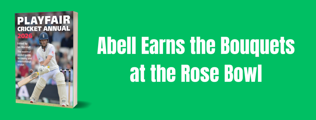 Abell Earns the Bouquets at the Rose Bowl